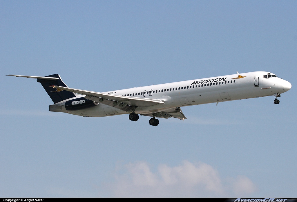 N905TA - McDonnell Douglas MD-82 (DC-9-82) - Aeropostal