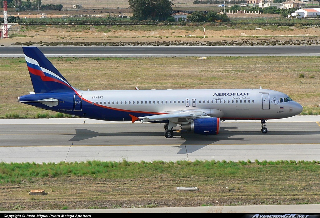 VP-BRZ - Airbus A320-214 - Aeroflot