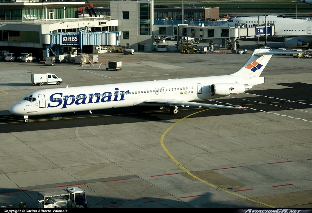EC-FXA - McDonnell Douglas MD-83 (DC-9-83) - Spanair