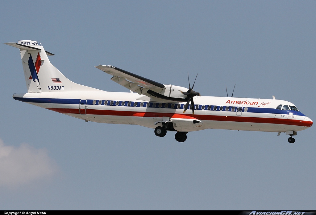 N533AT - ATR 72-212A - American Eagle