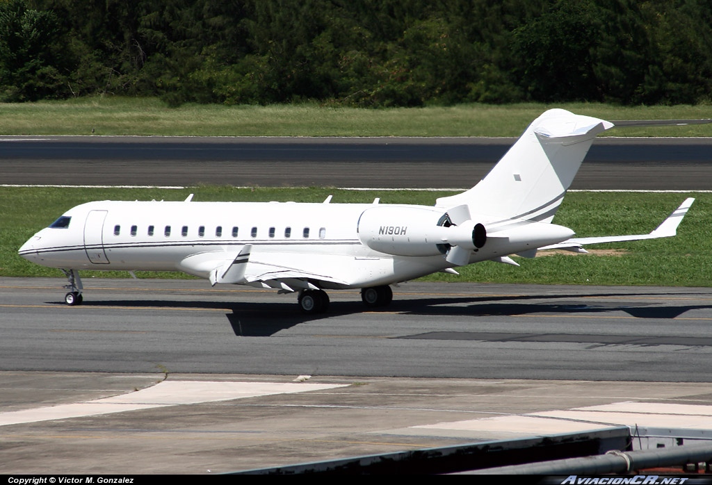 N190H - Bombardier BD-700-1A10 Global Express - Privado