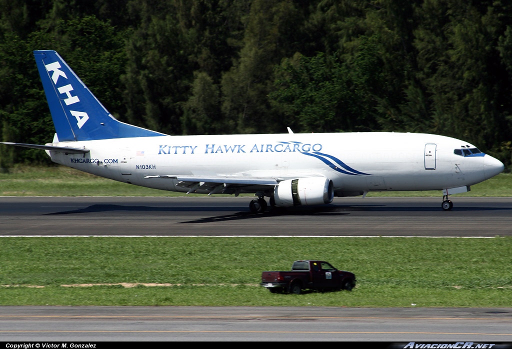 N103KH - Boeing 737-3M8 - Kitty Hawk Aircargo