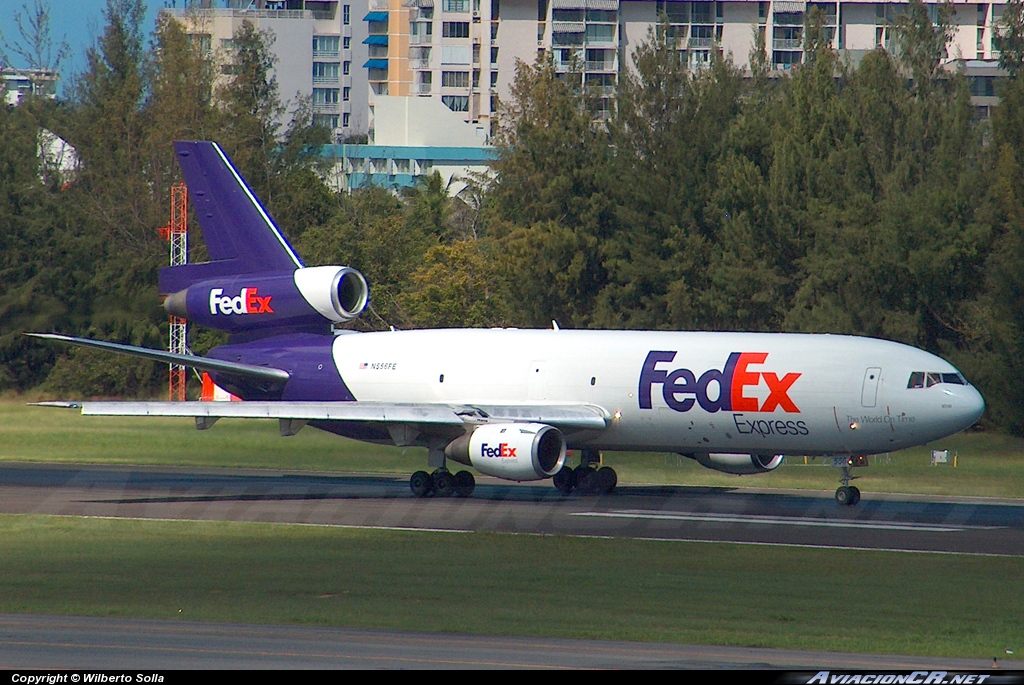 N556FE - McDonnell Douglas DC-10 - FedEx