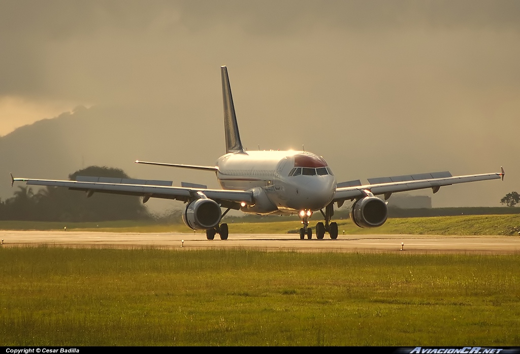 N520TA - Airbus A319-132 - TACA