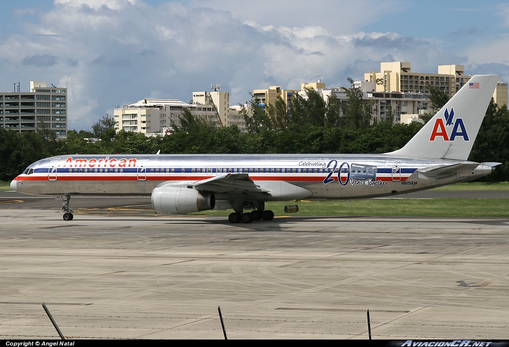 N615AM - Boeing 757-223 - American Airlines