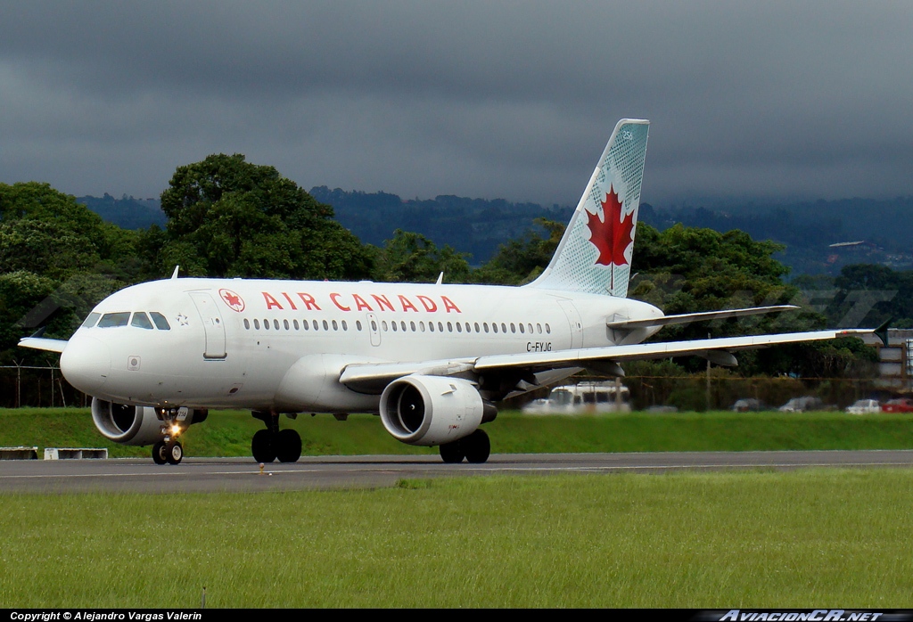 C-FYJG - Airbus A319-114 - Air Canada