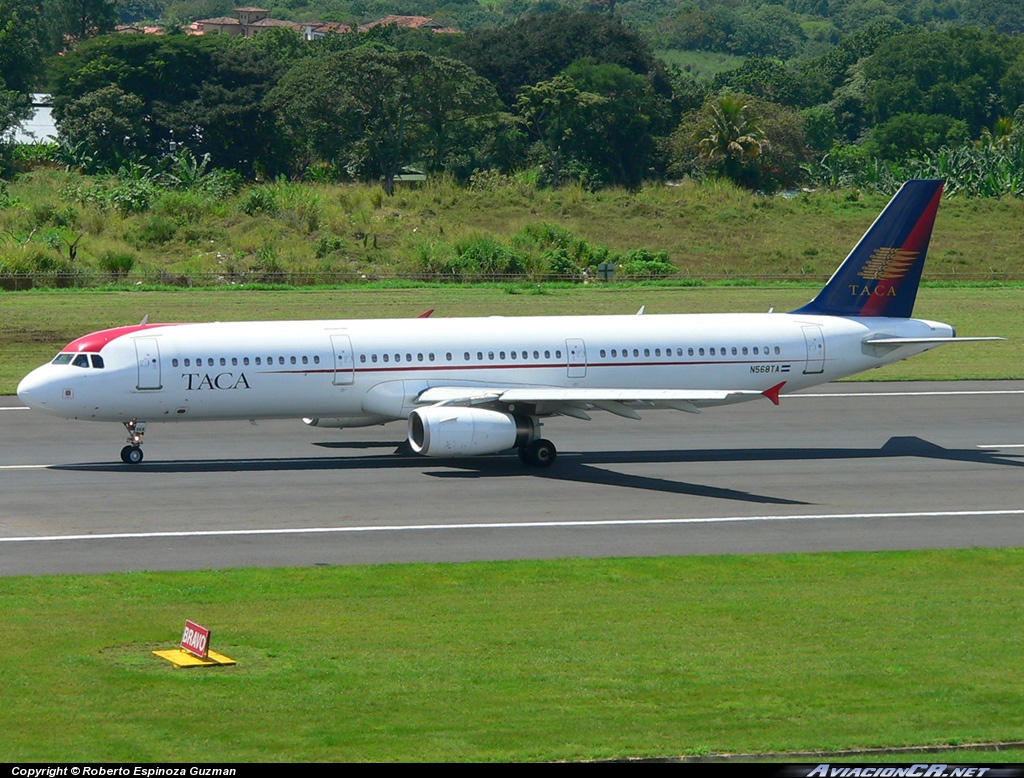 N568TA - Airbus A321-231 - TACA