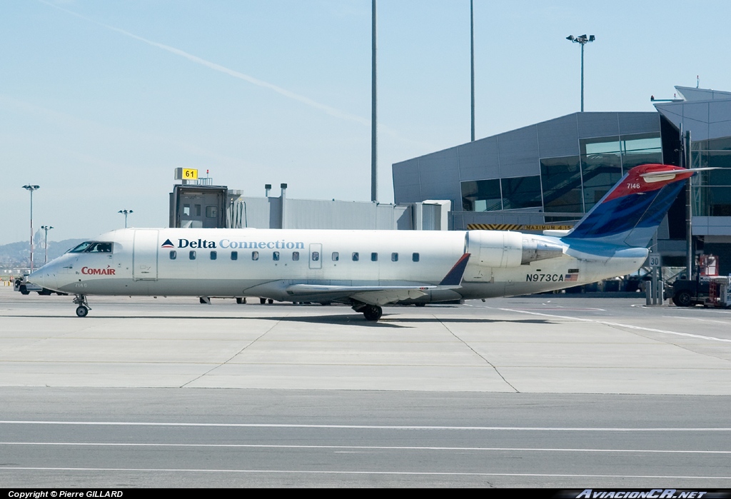 N973CA - Bombardier CRJ (Canadair Regional Jet) - Comair - Delta Connection