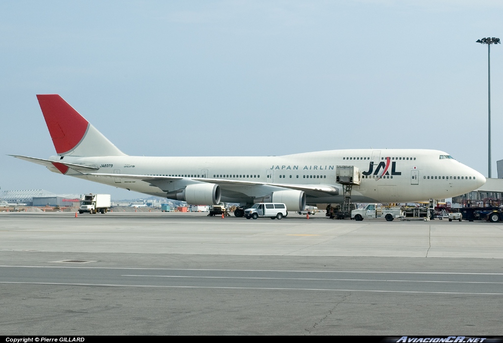 JA8079 - Boeing 747-446 - Japan Airlines