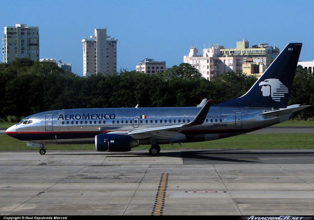 N851AM - Boeing 737-752 - Aeromexico