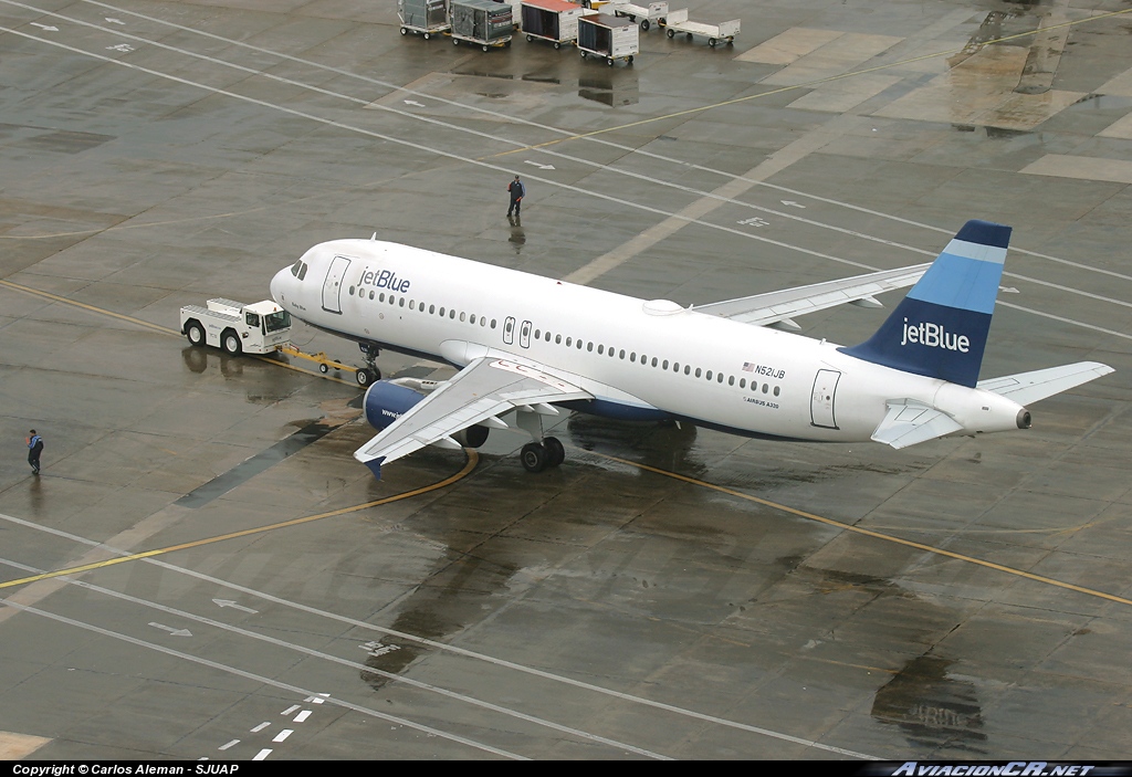 N521JB - Airbus A320-232 - Jet Blue