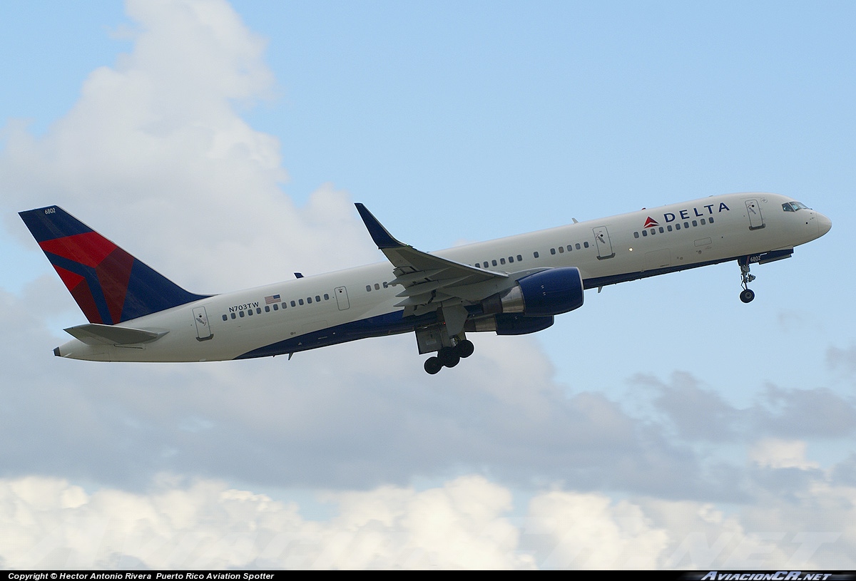 N703TW - Boeing 757-2Q8 - Delta Air Lines