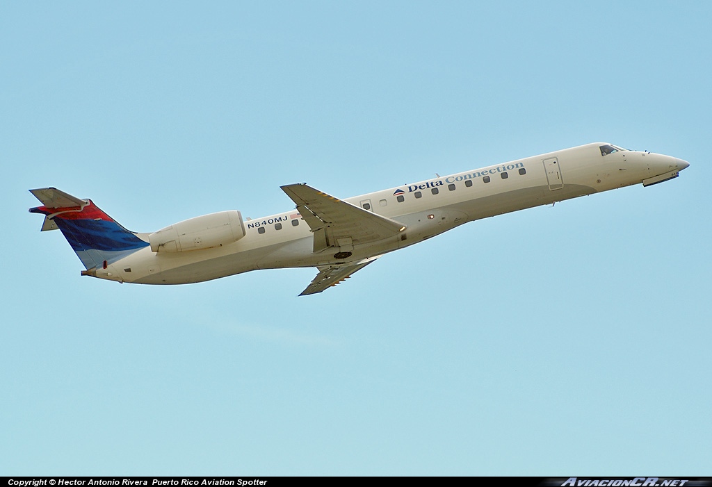 N840MJ - Embraer EMB-145AEW - Delta Connection