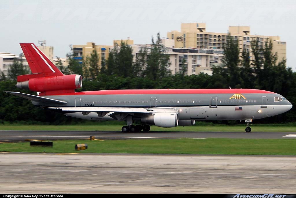 N705TZ - McDonnell Douglas DC-10-30 - ATA Airlines