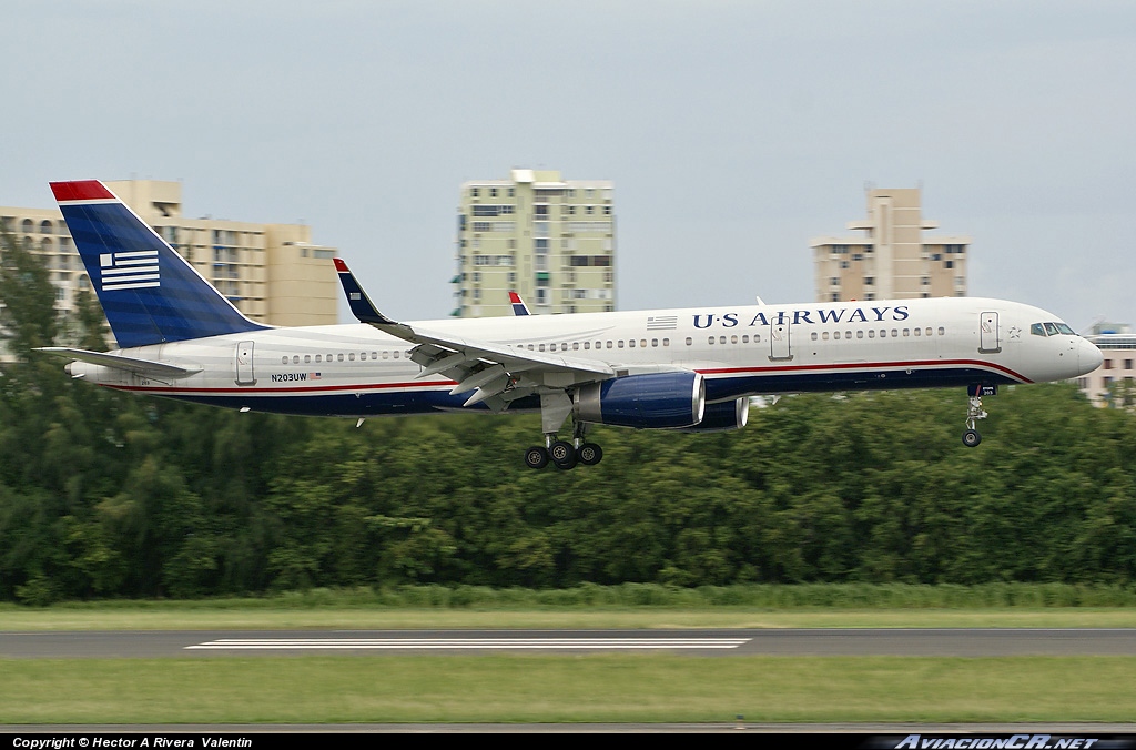 N203UW - Boeing 757-236/ET - US Airways