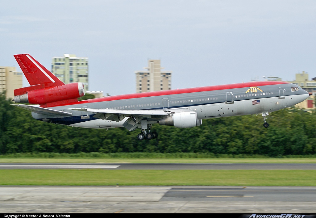 N705TZ - McDonnell Douglas DC-10-30 - ATA Airlines