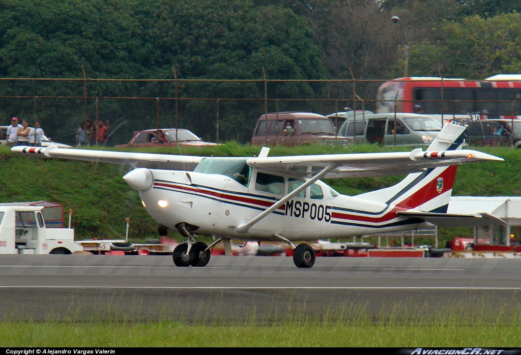 MSP005 - Cessna U206G/Soloy Turbine 206 - Ministerio de Seguridad Pública - Costa Rica