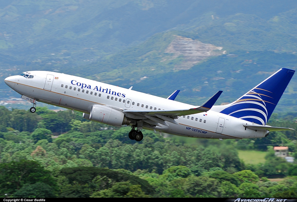 HP-1373CMP - Boeing 737-7V3 - Copa Airlines