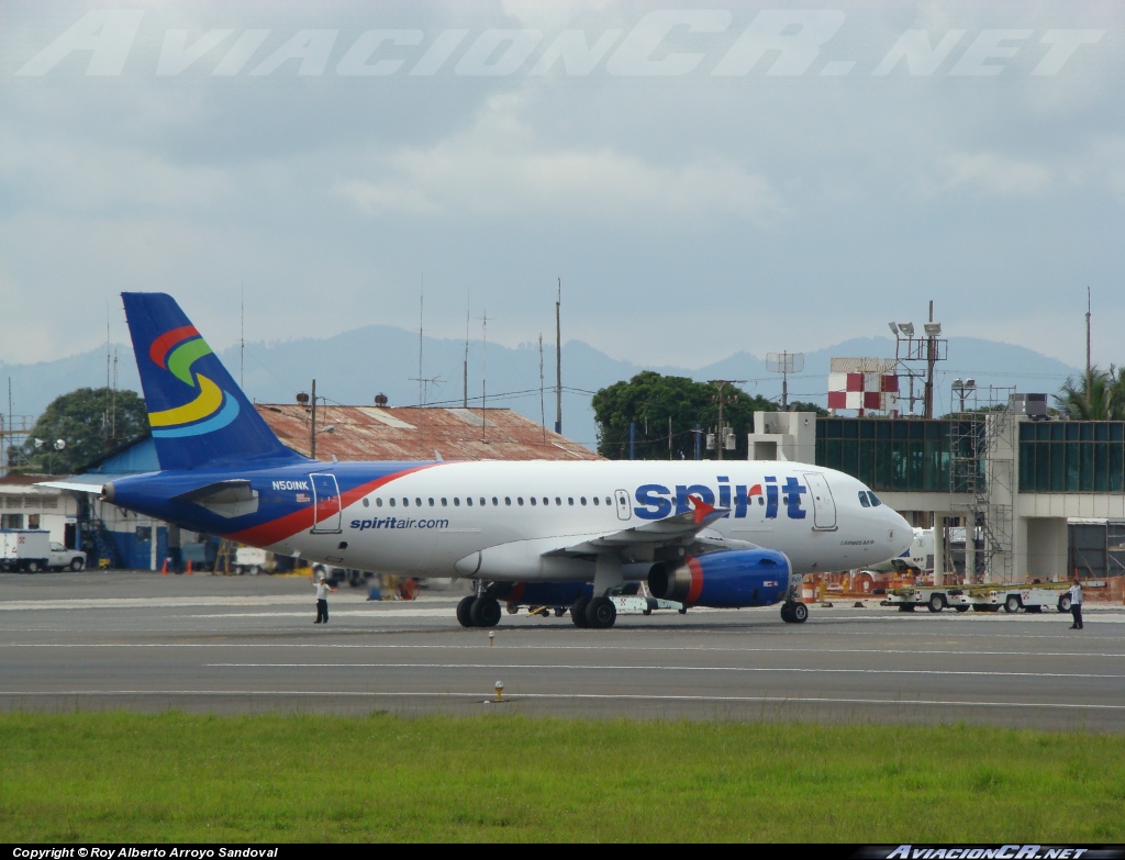 N501NK - Airbus A319-132 - Spirit Airlines