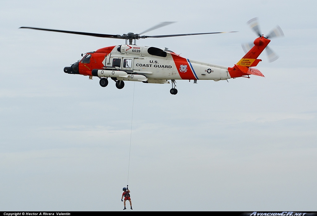6039 - Sikorsky HH-60J Jayhawk (S-70B-5) - USA - Coast Guard