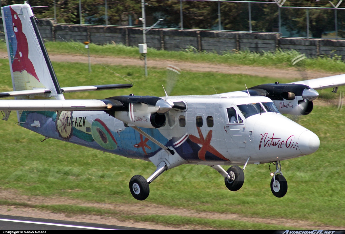 TI-AZV - De Havilland Canada DHC-6-300 Twin Otter - Nature Air