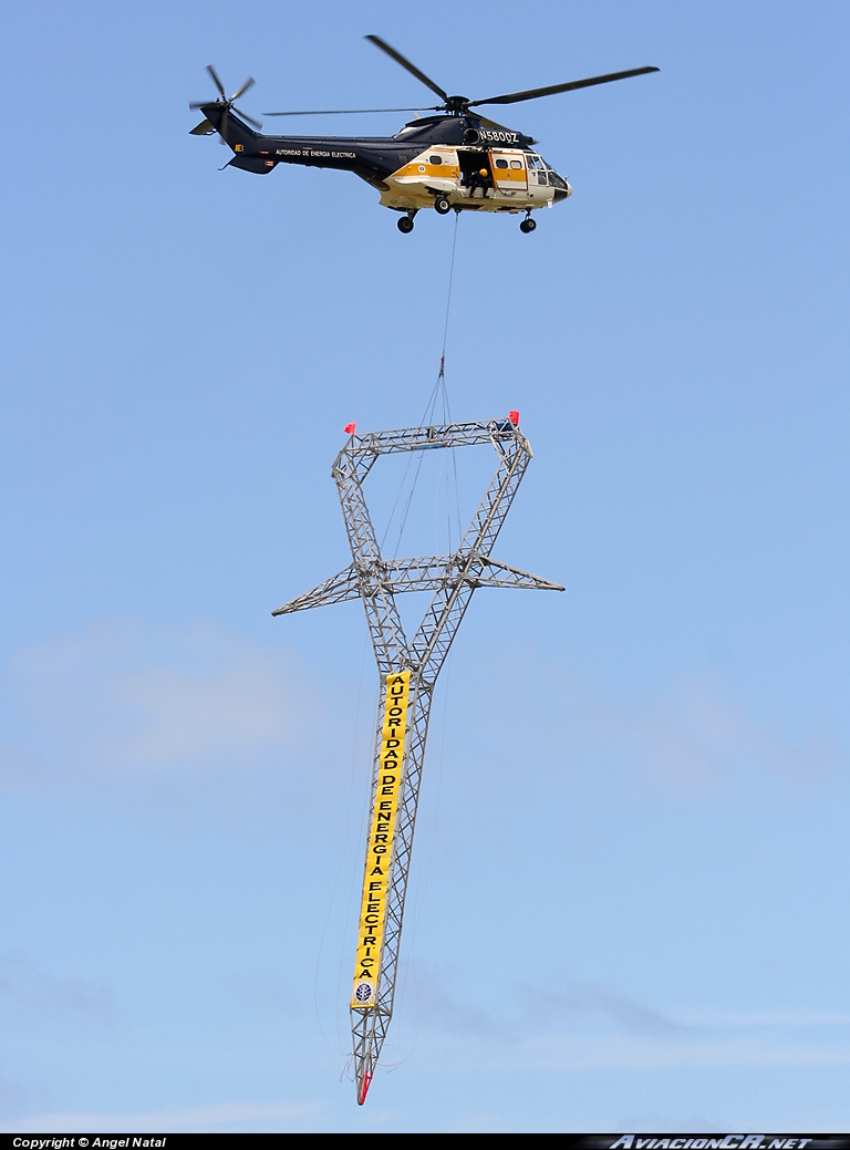 N5800Z - Aerospatiale AS332C Super Puma - Autoridad de Energía Eléctrica de Puerto Rico (AEE)