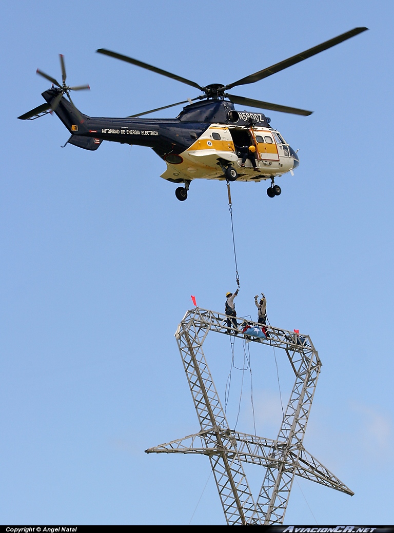 N5800Z - Aerospatiale AS332C Super Puma - Autoridad de Energía Eléctrica de Puerto Rico (AEE)