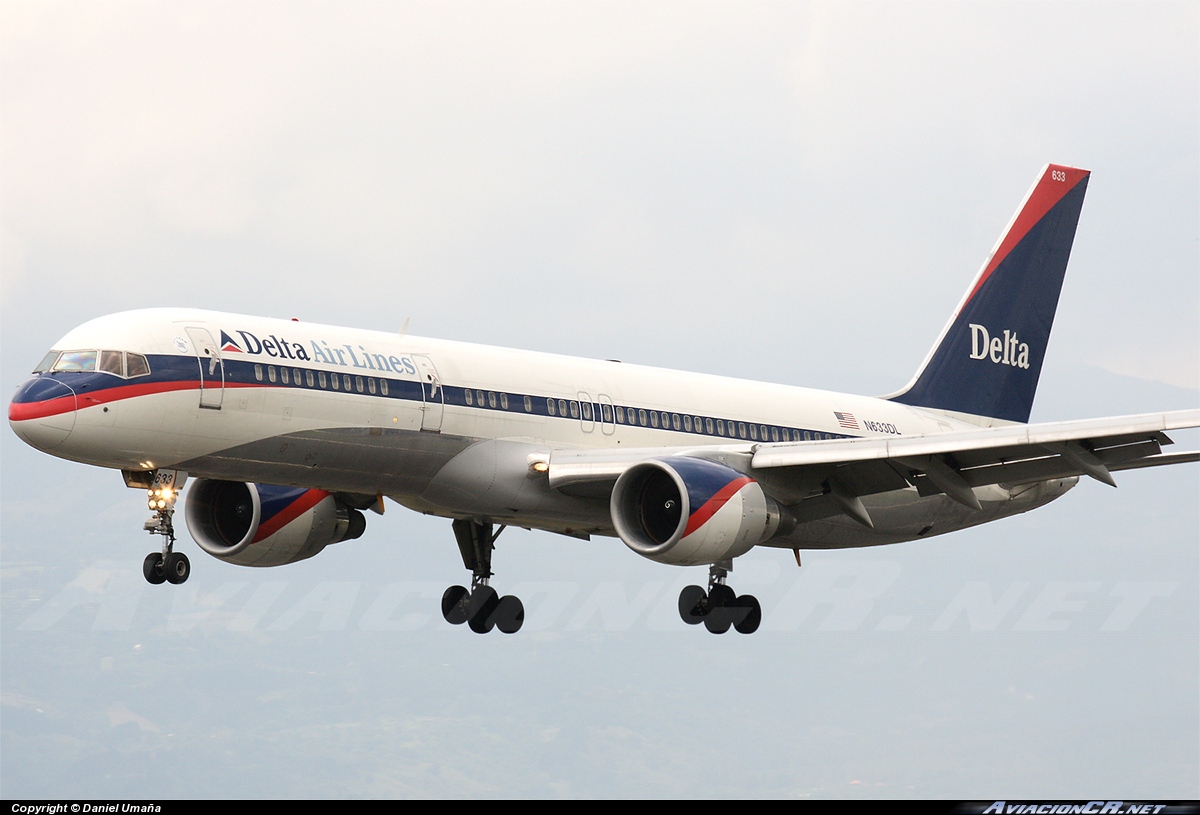 N633DL - Boeing 757-232 - Delta Air Lines