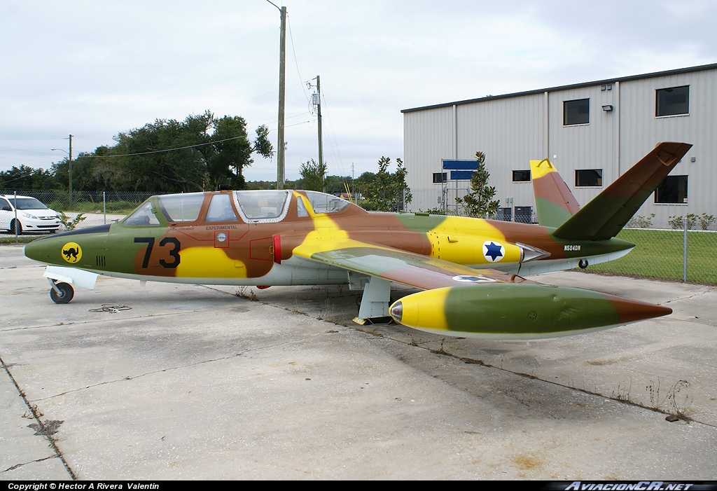 N504DM - Fouga CM-170R Magister - Privado