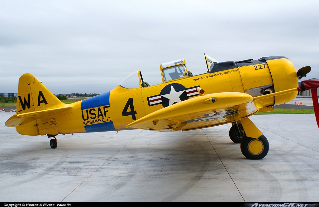 N455WA - North American SNJ-6 Texan - Privado