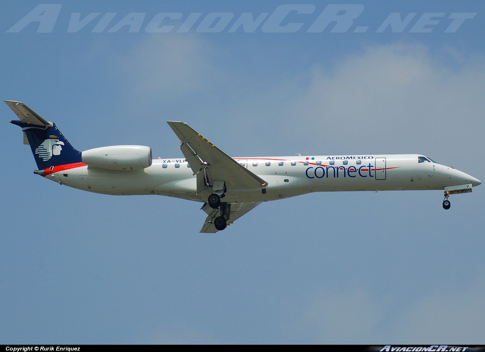 XA-VLI - Embraer EMB-145LU (ERJ-145LU) - AeroMexico Connect