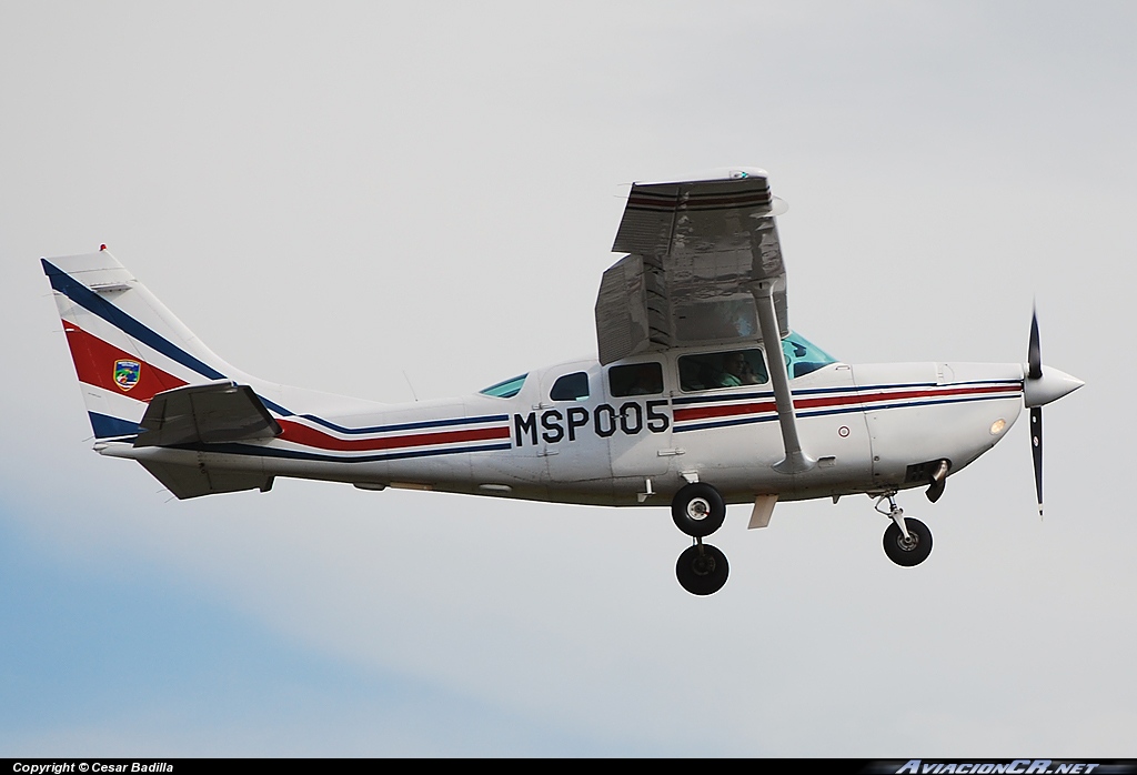MSP005 - Cessna U206G/Soloy Turbine 206 - Ministerio de Seguridad Pública - Costa Rica