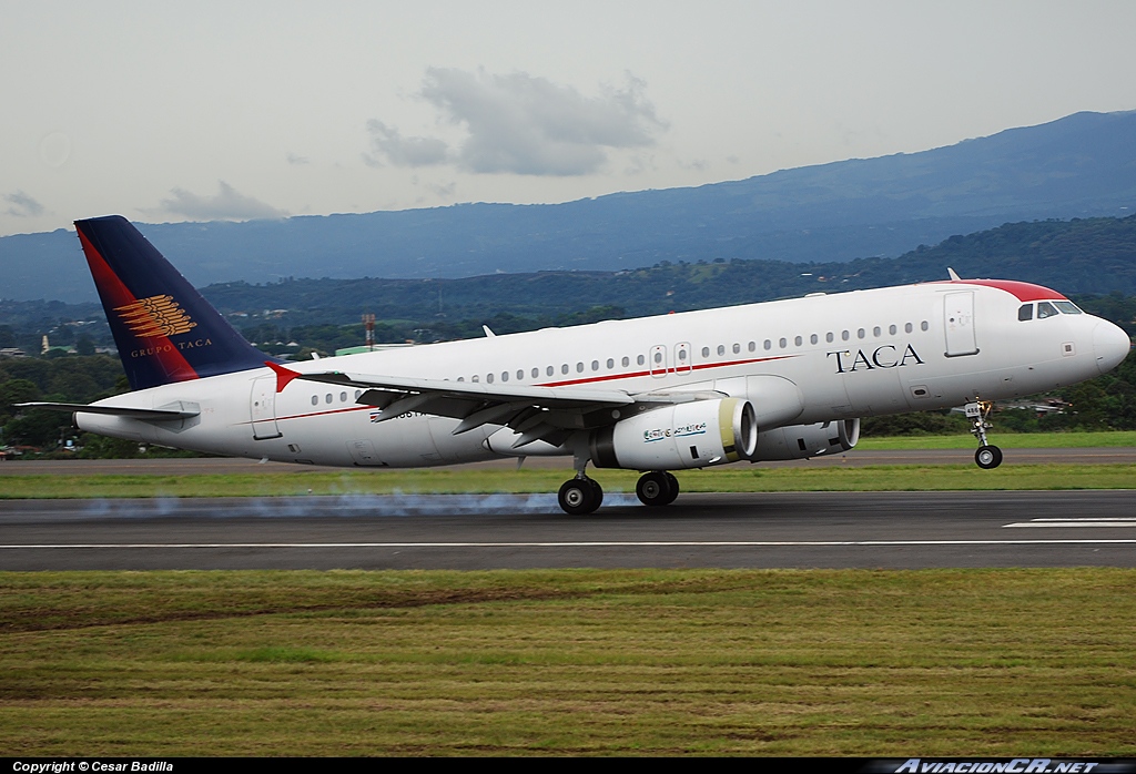 N486TA - Airbus A320-233 - TACA