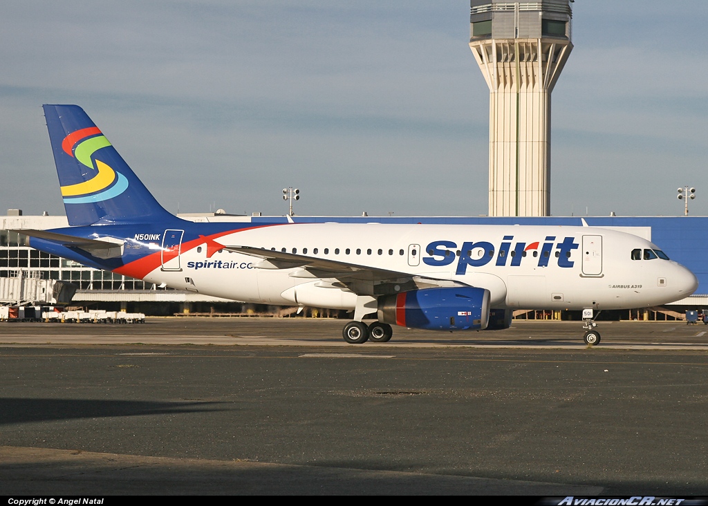 N501NK - Airbus A319-132 - Spirit Airlines