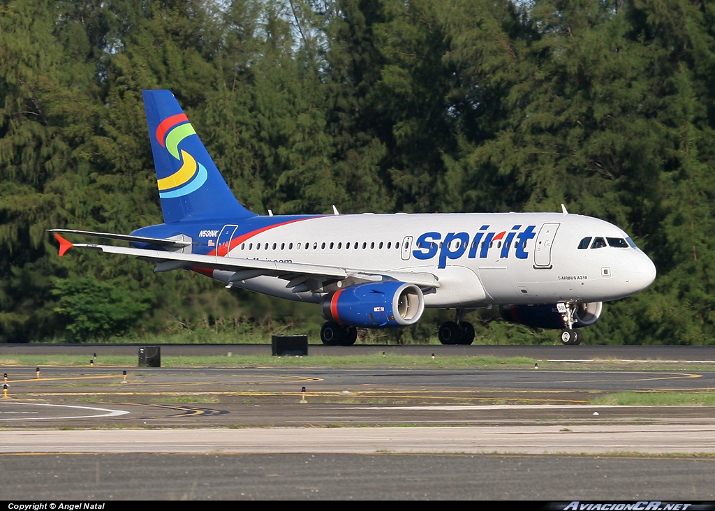 N501NK - Airbus A319-132 - Spirit Airlines