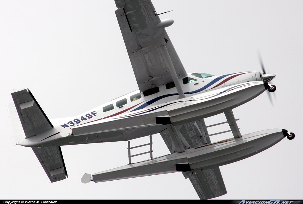 N394SF - Cessna 208 Caravan Floats - Cosmopolitan Broadcasting