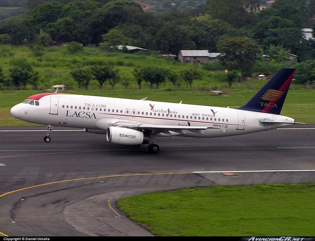 N991LR - Airbus A320-233 - LACSA - Líneas Aéreas Costarricenses S.A.