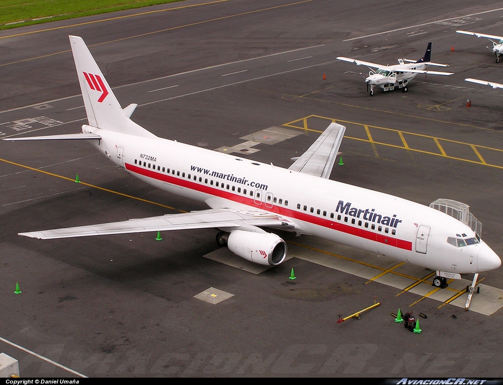N732MA - Boeing 737-81Q - Martinair Holland