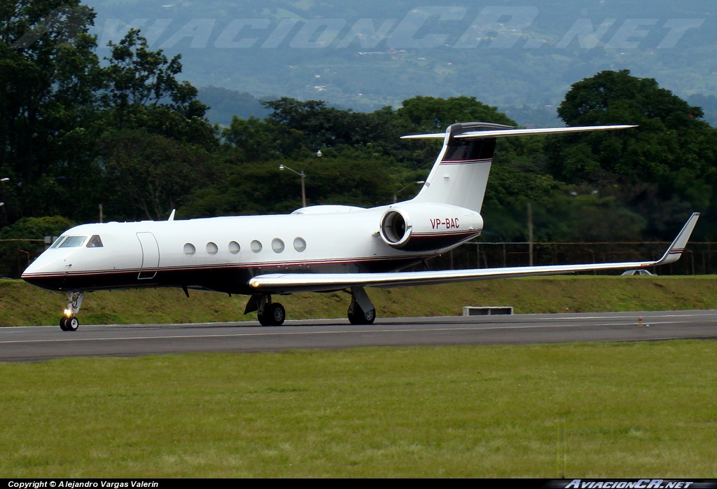 VP-BAC - Gulfstream V - Privado