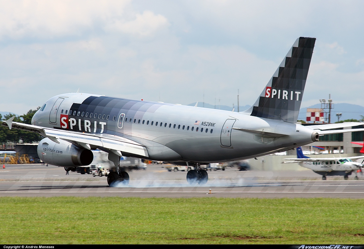 N528NK - Airbus A319-132 - Spirit Airlines