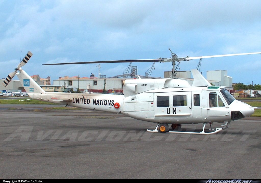 UNO-137 - Bell UH-1 Huey II - United Nations Organization(UNO) / Oganizacion Nac