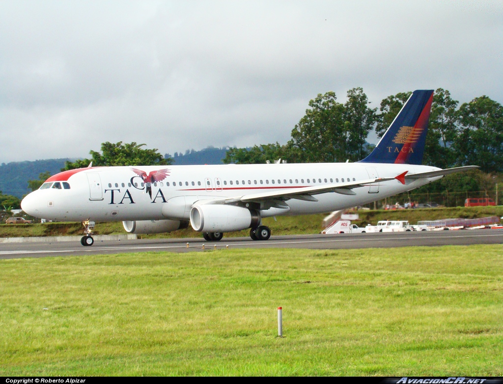 N493TA - Airbus A320-233 - TACA