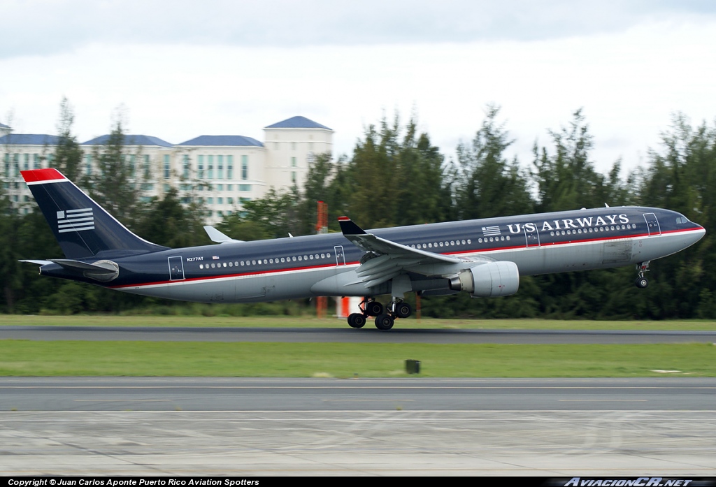 N277AY - Airbus A330-323X - US Airways