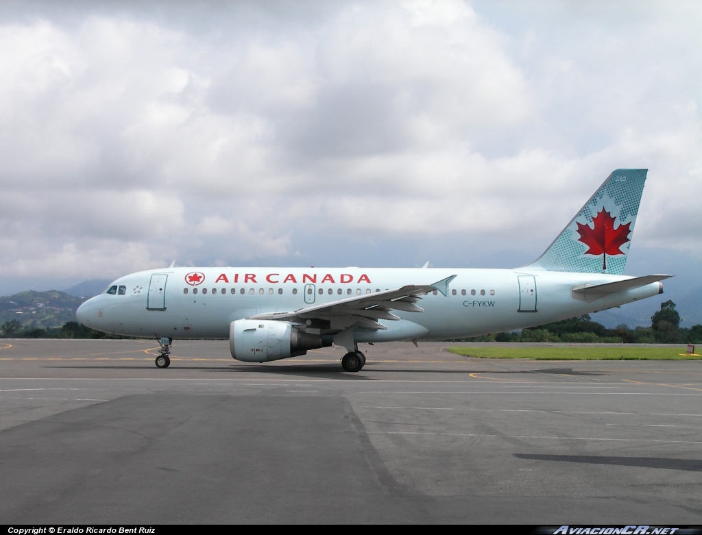 C-FYKW - Airbus A319-114 - Air Canada