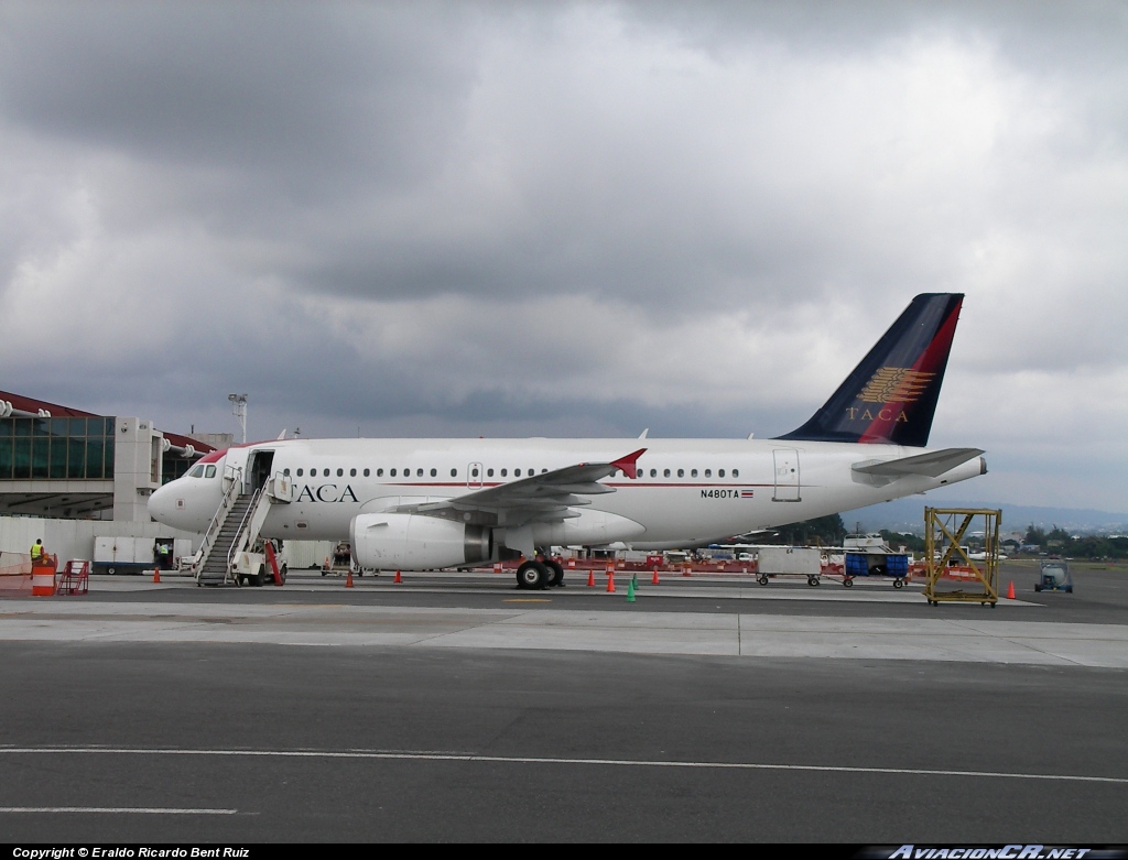 N480TA - Airbus A319-132 - TACA