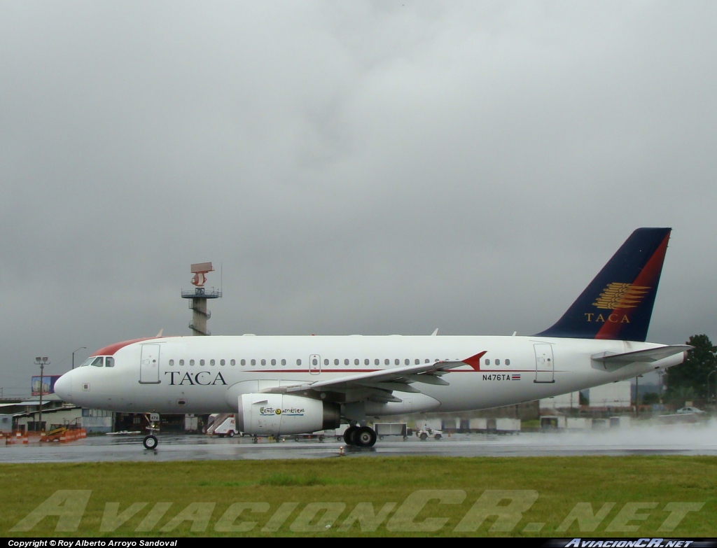 N476TA - Airbus A319-132 - TACA