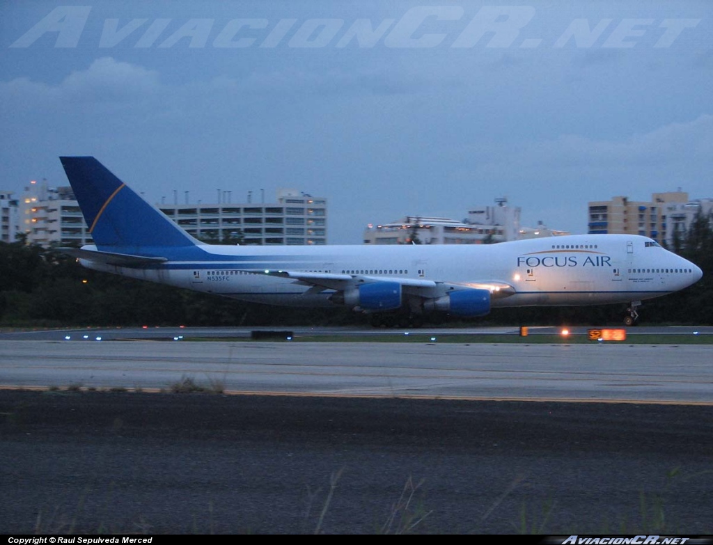 N535FC - Boeing 747-2F6B(SF) - Focus Air