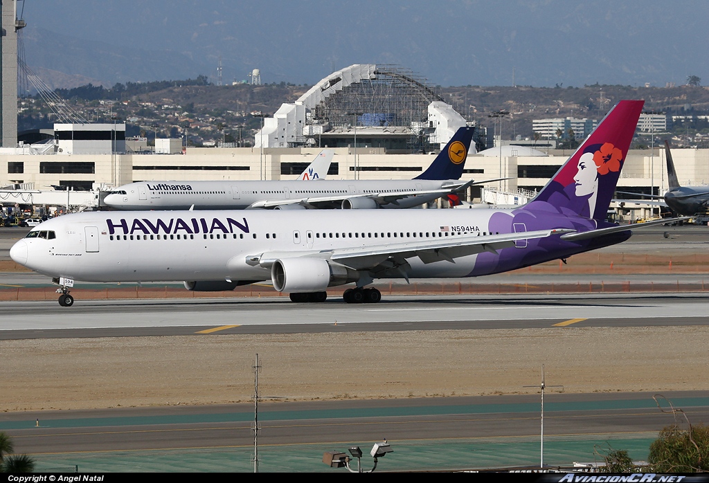N594HA - Boeing 767-332 - Hawaiian Airlines