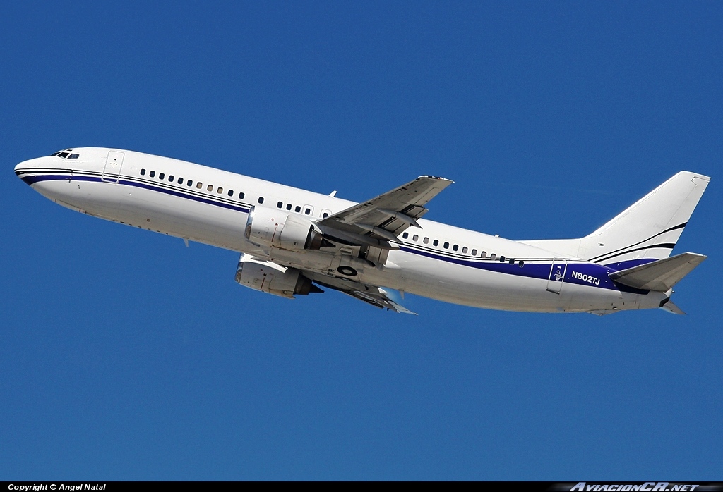 N802TJ - Boeing 737-4B7 - Team Jet