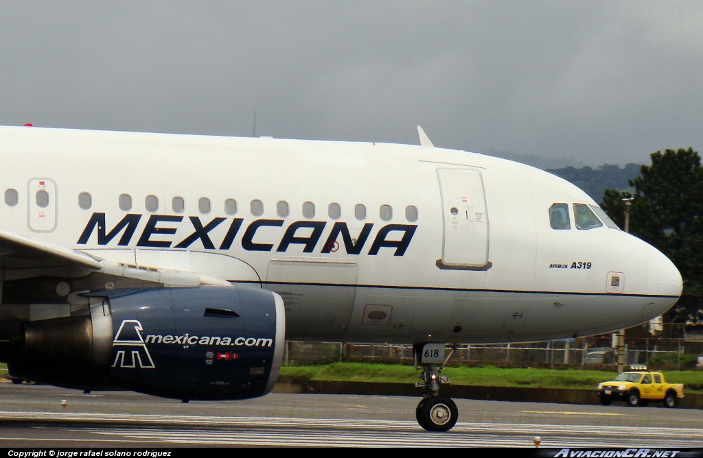 N618MX - Airbus A319-112 - Mexicana